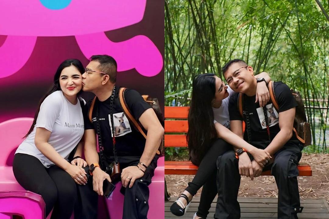 7 Potret Mesra Anang dan Ashanty di Chengdu, China, Nempel Terus!